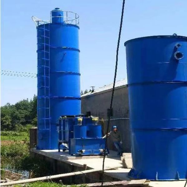 厭氧反應(yīng)塔安裝現(xiàn)場